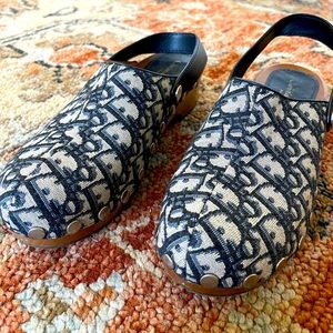 Denim Dior Clogs